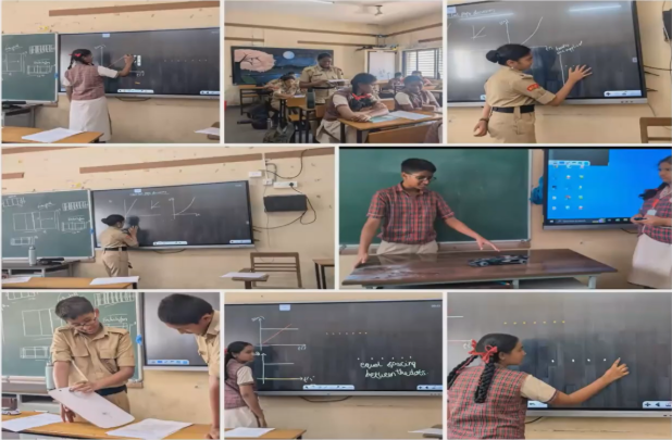 Classroom in action