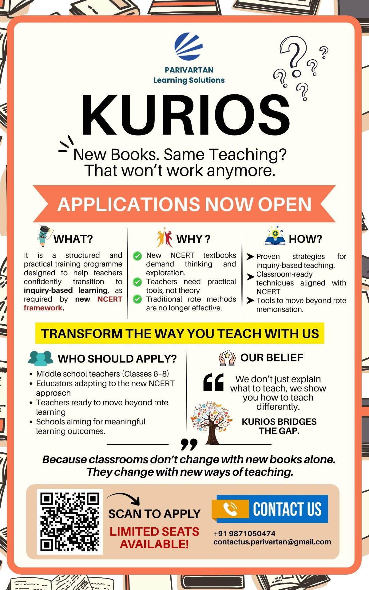 KURIOS event poster