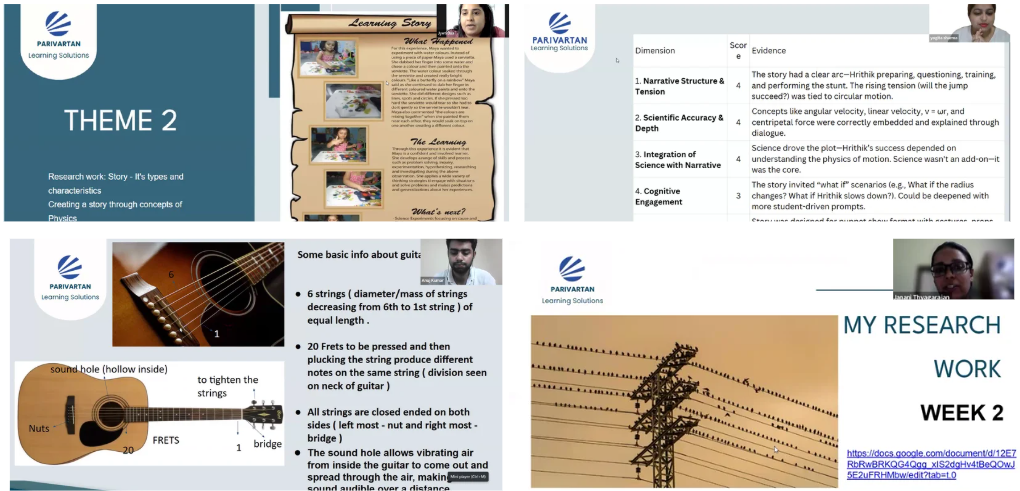 UDAAN cohort research and presentations