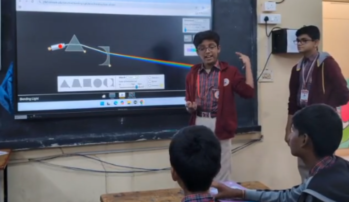 Classroom in action