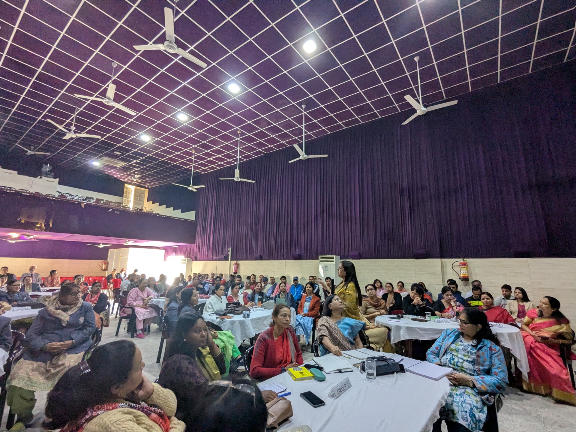 Learning Baithak audience