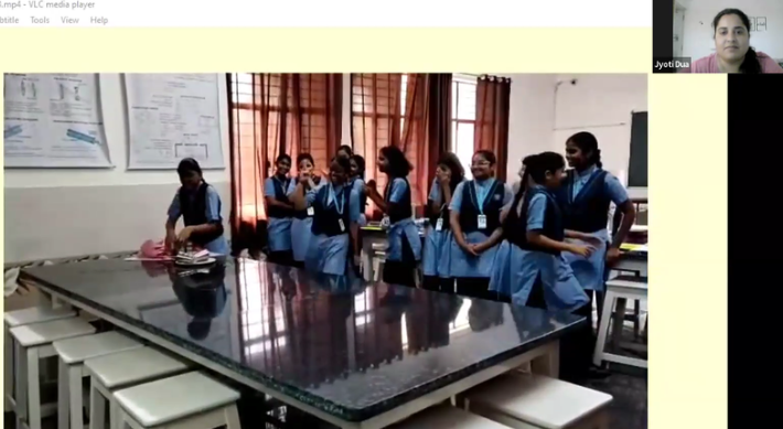 Classroom in action
